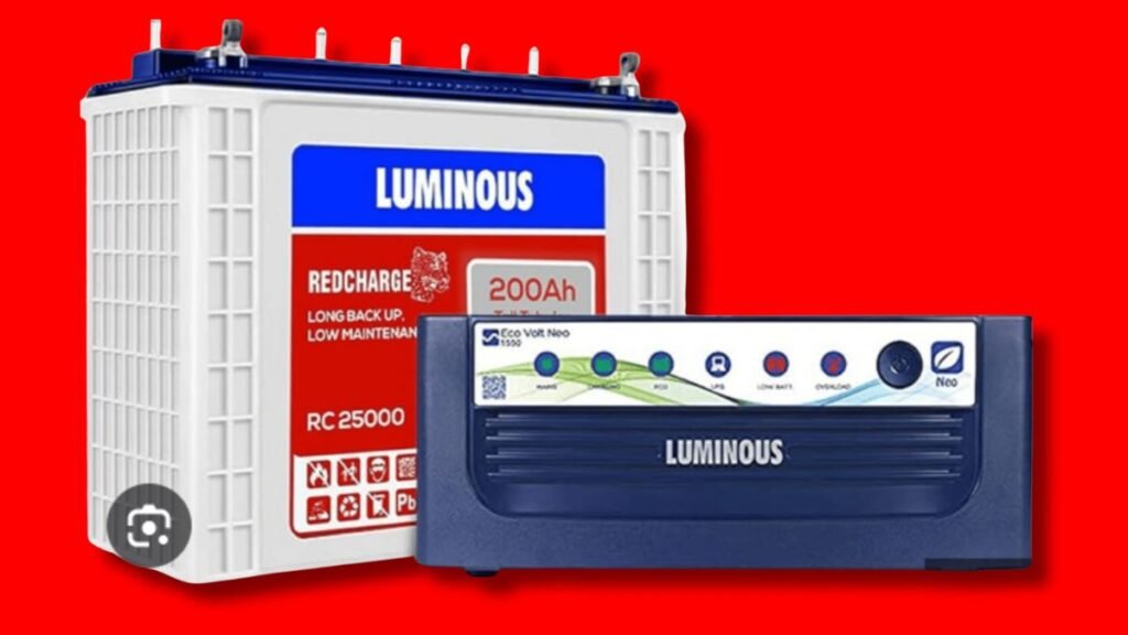 Luminous Inverter & Battery Combo